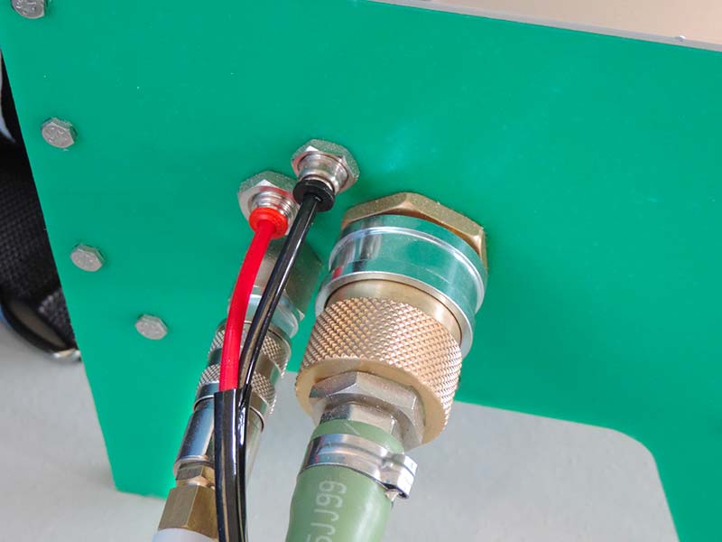 Pocket Flame Coater - Quick Connectors